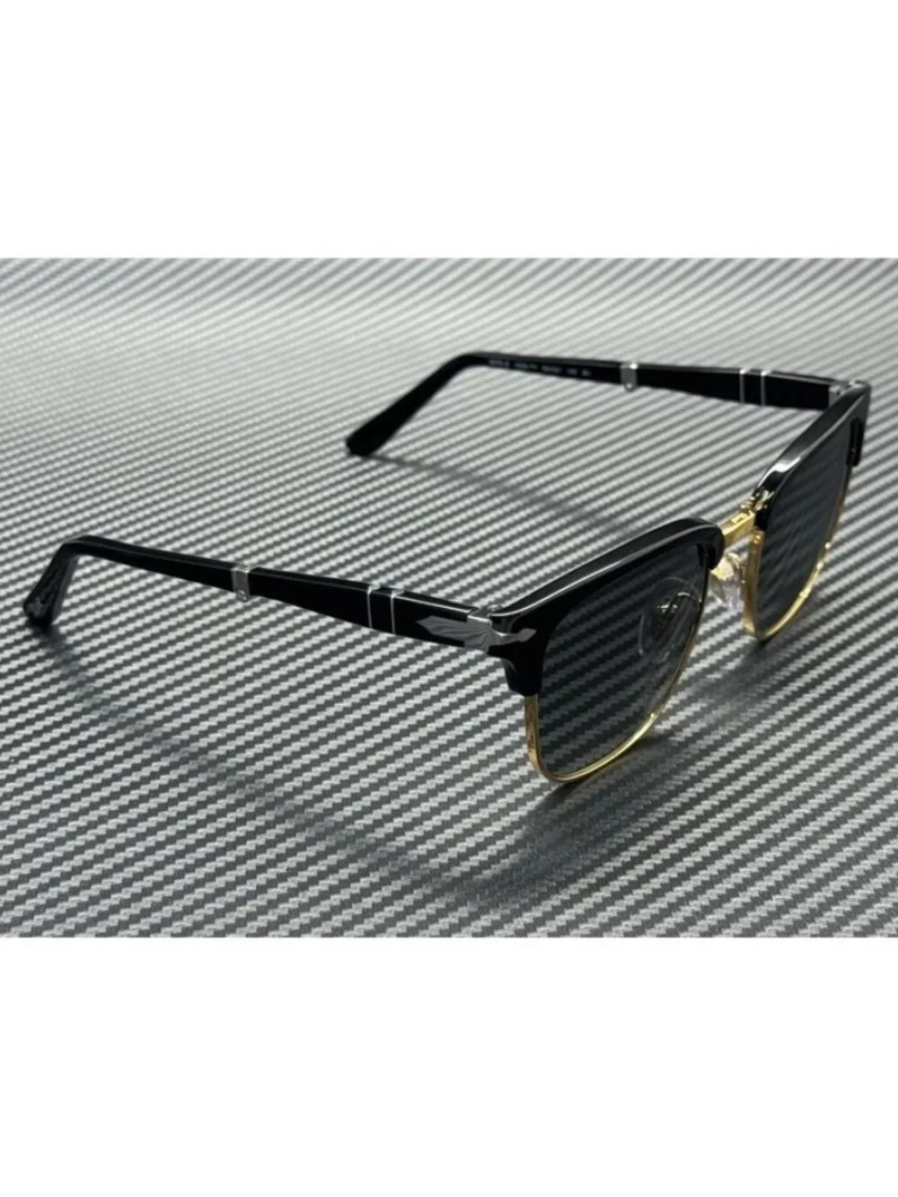 New Persol Men Black Sunglasses 52-21-140